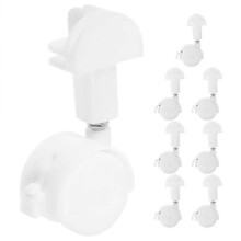 8pcs Heavy Duty Caster Wheels for Cat Wire Cage Pet Cage Replacement Wheels Casters for Cat Kennel Large Cat Cage