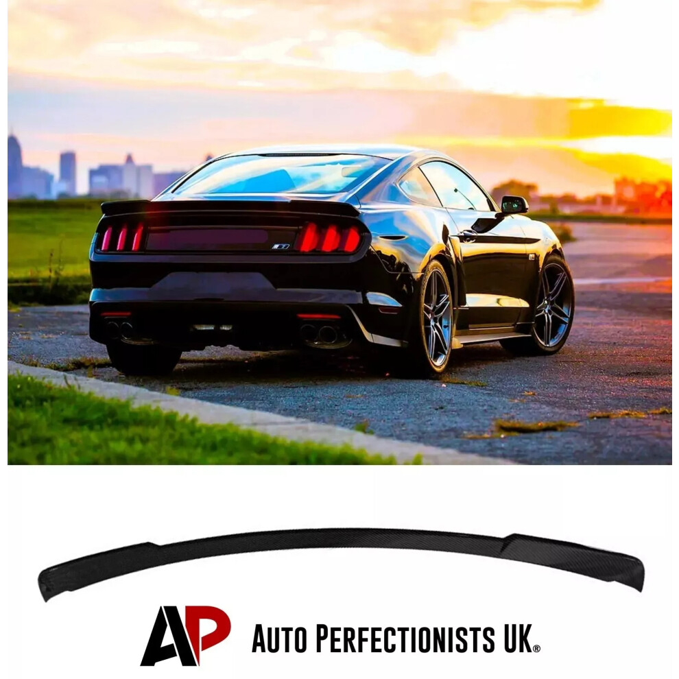 For Ford Mustang R Style Rear Boot Spoiler Lip Wing Body Kit 2015+ 5061072665011