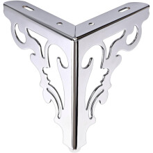 2Pcs Modern Sofa Legs Furniture Accessories of Table Cabinet Metal Legs Stainless Steel Furniture Legs with Screws