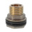 Brass Water Tank Connector Threaded Bulkhead Fitting Garden Hose Bulkhead Fitting 1