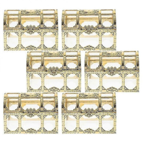 6 Pcs Mini Candy Cookie Boxes Candy Boxes Gift Giving Wedding Candy Container Pirate Jewelry Box 1