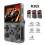 R36S Retro Handheld Video Game Console Linux System 3.5 Inch IPS Screen Portable Pocket Video Player 128GB Games-Black 5