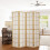 Homcom HOMCOM Indoor Room Partition, 4 Panel Folding Room Divider, 160 x 170cm 1