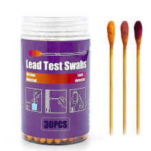 Lead Test Kit -Upgraded Lead Paint Test Kit with 30 Swabs for All Painted Surfaces, Toys, Ceramics, Jewelry, Metal, Wood