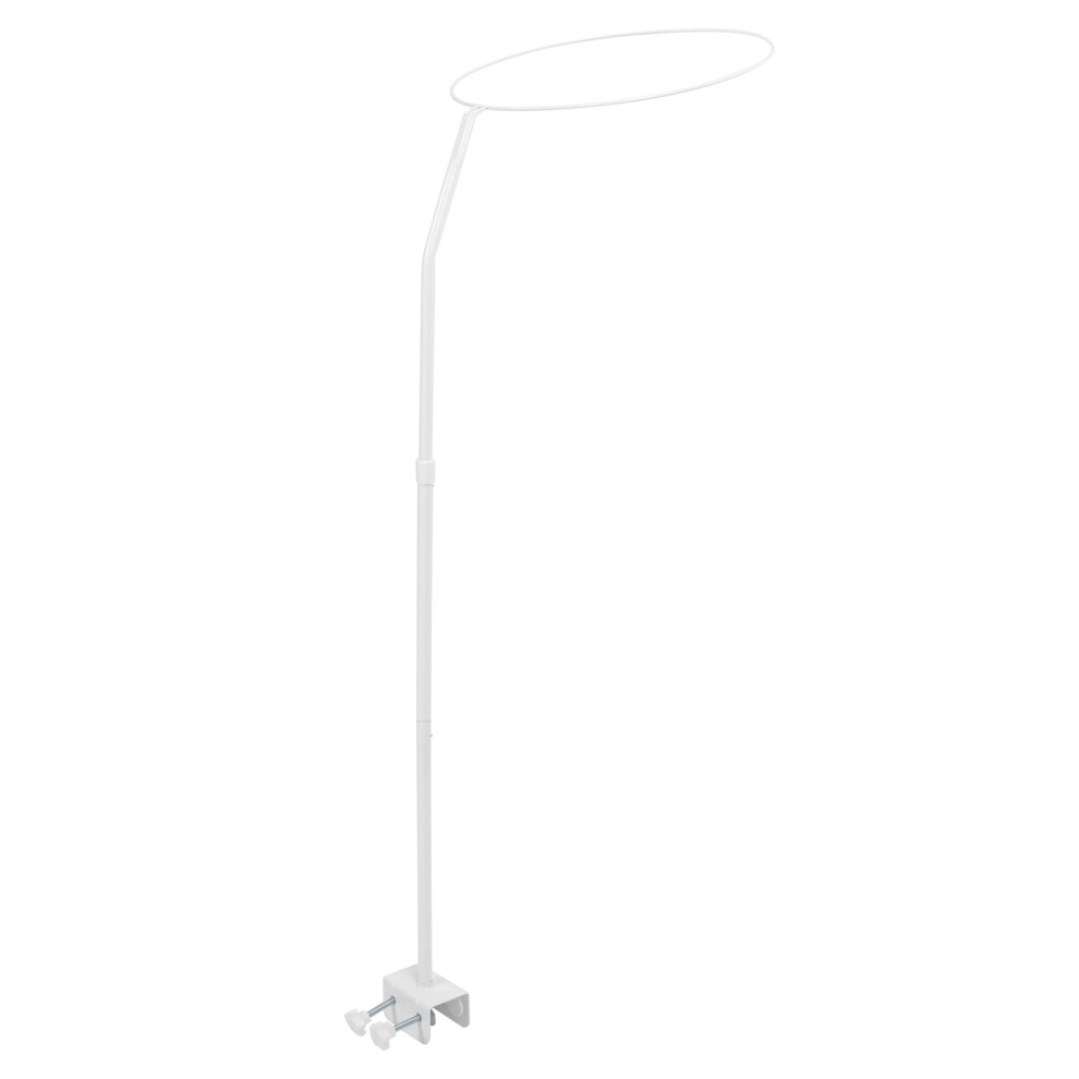 Adjustable 105cm Iron Crib Canopy Holder with Clamps