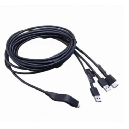 E3 3 In1 VR Headset Connecting Cable for VR E3-B E3-C E3-P VR Helmet -Compatible Cable 5 Meter Accessories