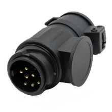 Trailer Adapter Plug 13-Pin to 7-Pin Towing Trailer Adapter Connector Trailer Adapter for Trailer RV Boat Car EU Plug