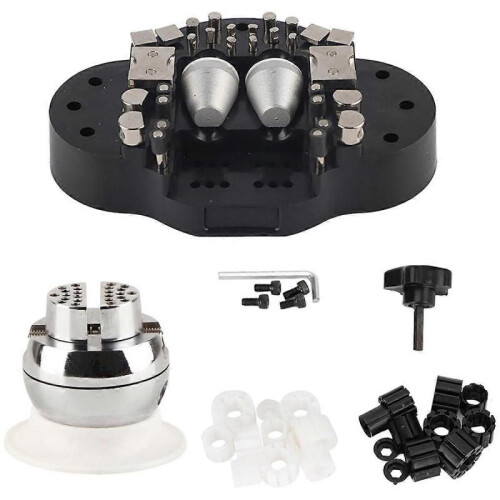 Universal Rotation Base Attachment Block for Jewelry Engraving, 360-Degree Precision Tool for Stone Setting