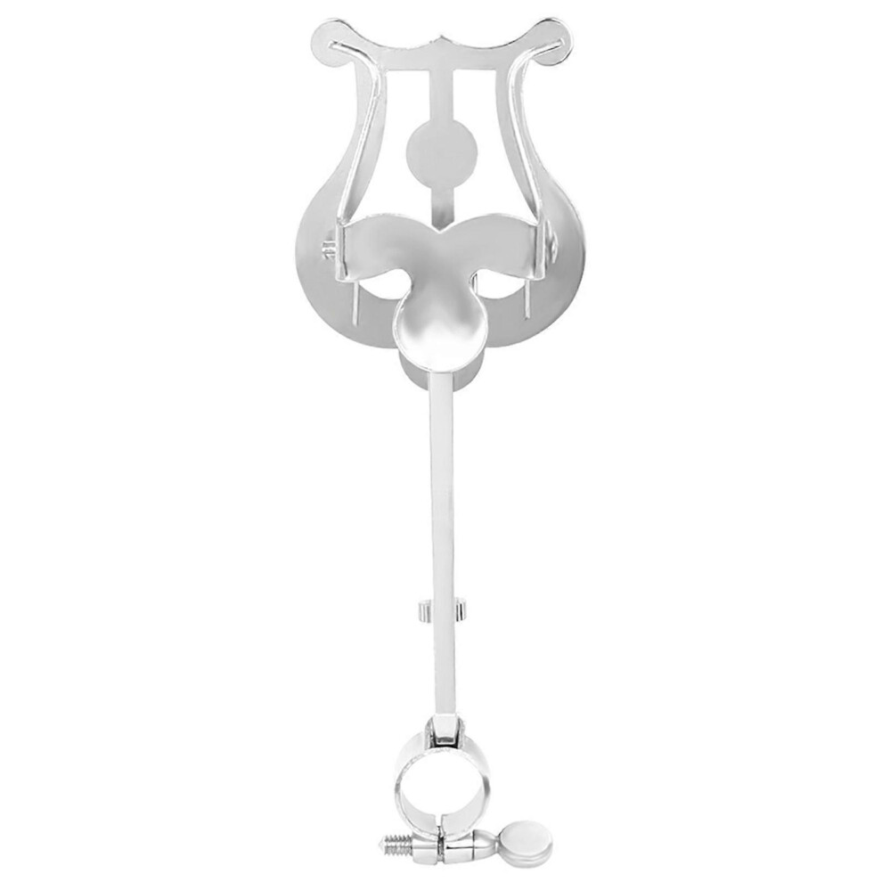 (As show, One size) Clarinet Sheet Music Clip Clamp-On Holder Music Book Clip Clarinet Music Holder Music Stand for Woodwind Instrument