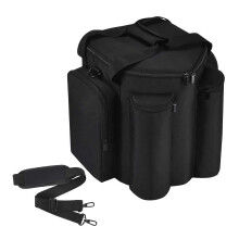 (As show, One size) Portable Polyester Case Black Carrying Storage Bag for S1Pro Wireless Speaker for Travel Home Office, Case Only