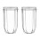 2 Pack Replacement Tall Jar Cups Fits for Magic Blender Fits Replacement Tall Jar Cups 1