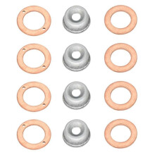 Injector Seal Kit Injector Gasket 19077-53650 15841-53622 15221-94020 for D1105 V2203 D905 D1005 V3300 V3600