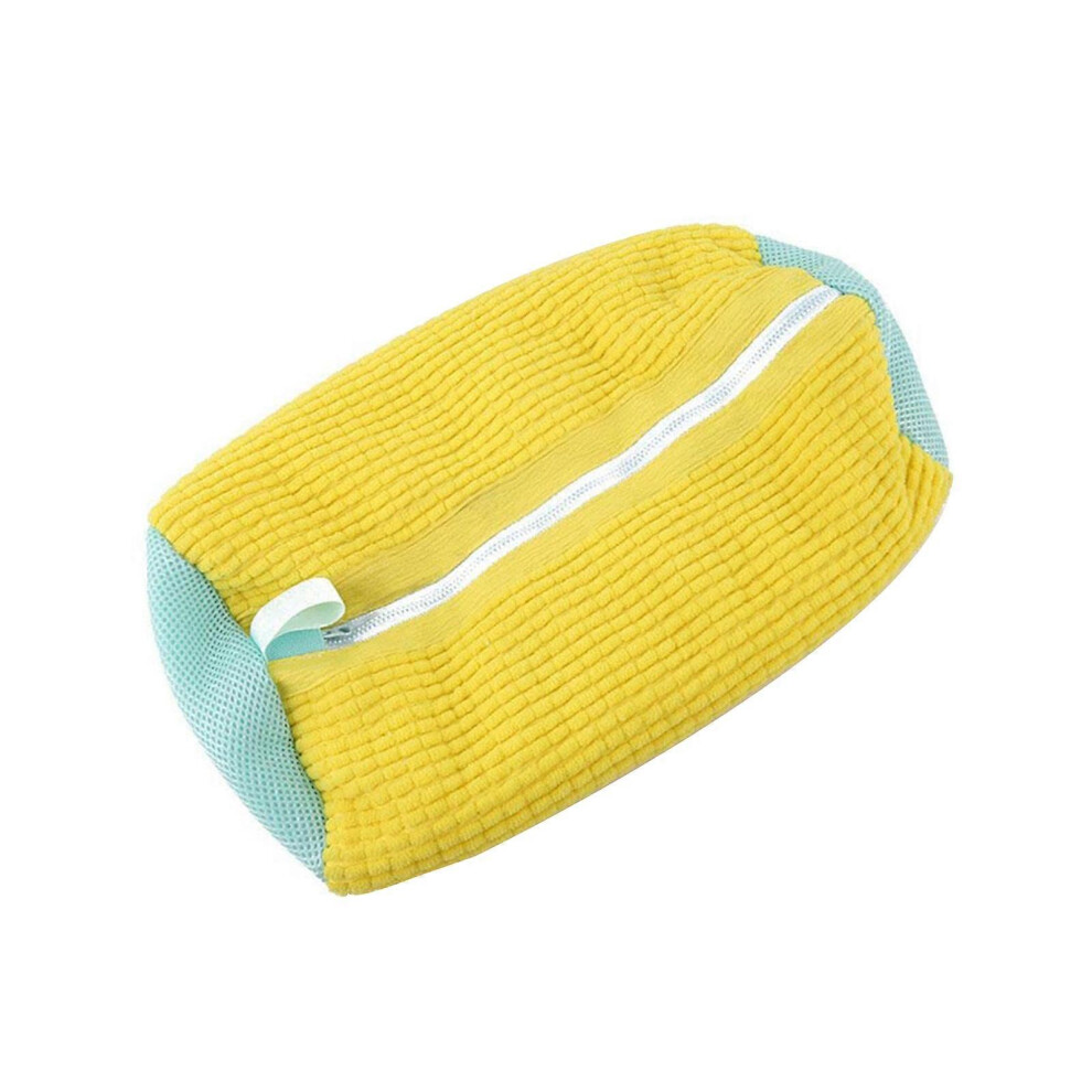(As show, One size) Mesh Laundry Bag For Shoes Boot with Zips For Washing Machines Anti-deformation Travel Clothes Shoes Storage Bags