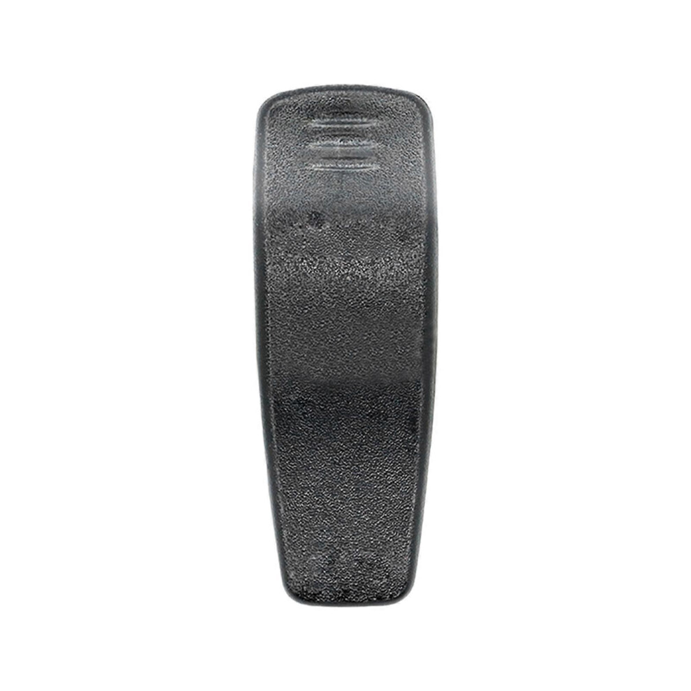 (As show, One size) Portable Walkie Talkie Belt Clips, Black Plastic Clamp Clip PMLN4743 Replacement Radio Back Clamp