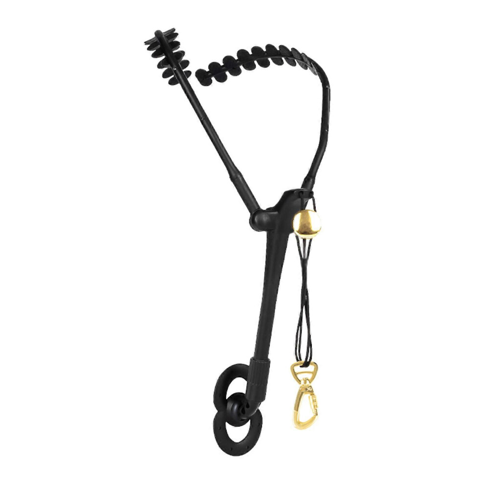 (As show, One size) Adjustable Sax Neck Strap Double Shoulder Strap For Alto Tenor Soprano Saxophone Three-point Soft Straps Sax Accessories