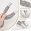 (Light Pink and Grey) 2pcs Magnetic Curtain Tiebacks 2 Colors Braided Simple Modern Creativity 2