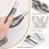 (Black and Beige) 2pcs Magnetic Curtain Tiebacks 2 Colors Braided Simple Modern Creativity 2