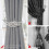 (Beige and White) 2pcs Magnetic Curtain Tiebacks 2 Colors Braided Simple Modern Creativity 4