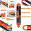 Woodworking Tool Contour Gauge Measuring Tool with Lock, Precise Shape Duplication 2