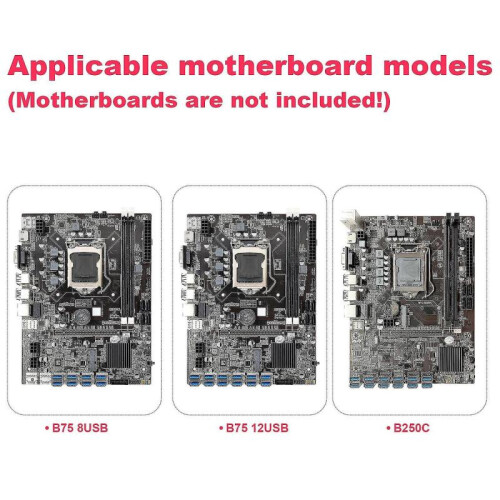 I/o Back Plate for B250c B75 12usb B75 8usb Mboard Io Baffle Chassis Bracket 2
