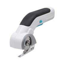 (As show, One size) Ergonomic Electric Sewing Scissors for Fabric Carpet Leather Work USB Recharging Fabric Cutter for Sewing Dressmaking