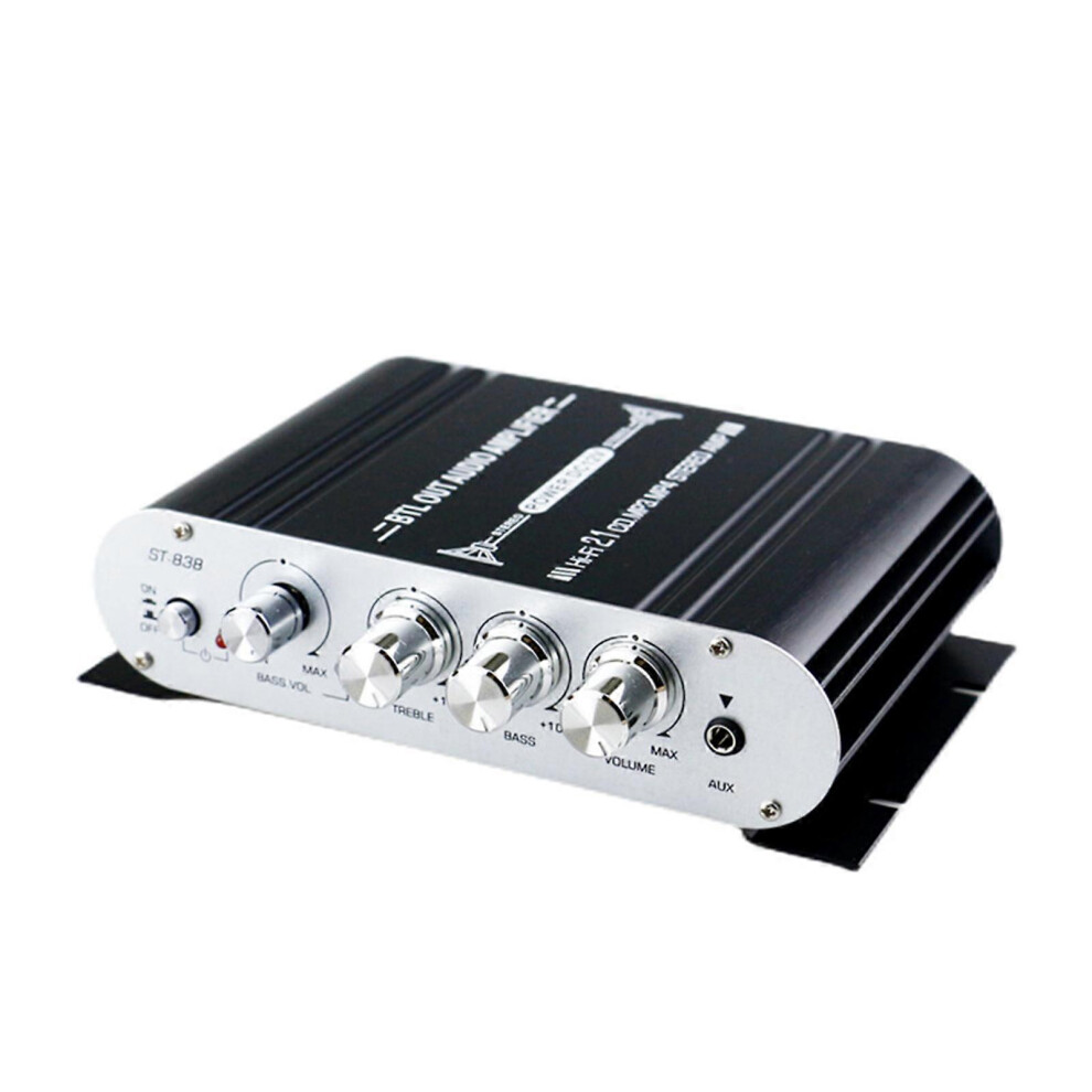 (Black, One size) Powerful Auto Sound Amplifier with Intelligent Sound Processing Advanced Car Stereo Amplifier 12V for Music Enthusiasts-image-OPC-PHYPYRS-NEW