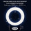 144 Led Miniscope Ring Ring 0 - 100% Adjable Lamp Compatible 4
