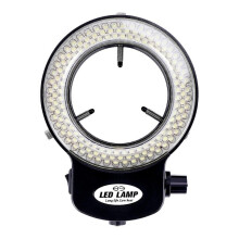 144 Led Miniscope Ring Ring 0 - 100% Adjable Lamp Compatible