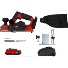 OLYMPIA WOOD PLANER CORDLESS 20V 82MM ELECTRIC FILE SANDER BATTERY & CHARGER