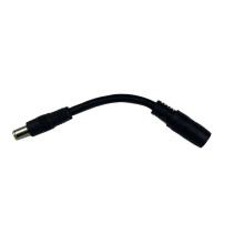 (As show, One size) 14AWG Solar Panel Charging Wire Adapter Cable DC7909 to DC8020 Connector Power Cord for Outdoor Power Solution Black