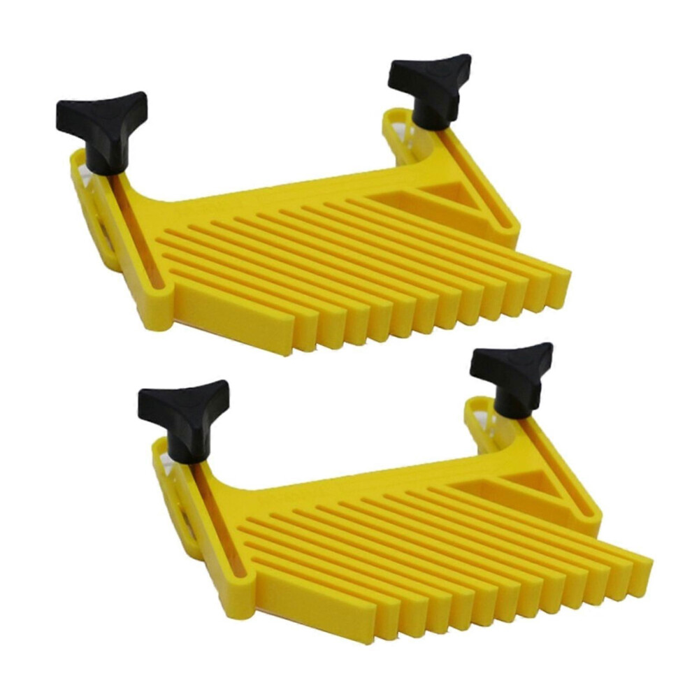 (Single pack, One size) Woodworking Board Set Router Table Sawing Yellow Carpentry Aid Hand Tool Kit Vertical Board for Router Table Application