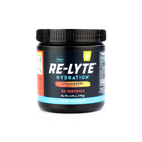 Redmond, Re-Lyte Hydratação, Limão e Morango, 6,7 oz (190 g)