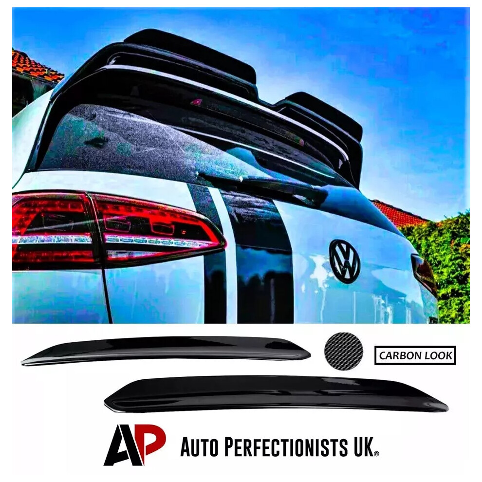 For Vw Golf R Gtd Gti Ot Style Rear Spoiler Extensions Mk7 Mk7.5 5061072664830