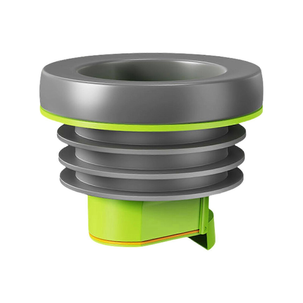 (Flange ring sealing , One size) Sturdy Plastic Shower Floor Drain Cores with Backflow Prevention Convenient for Home and Hotel Bathrooms Daily Use