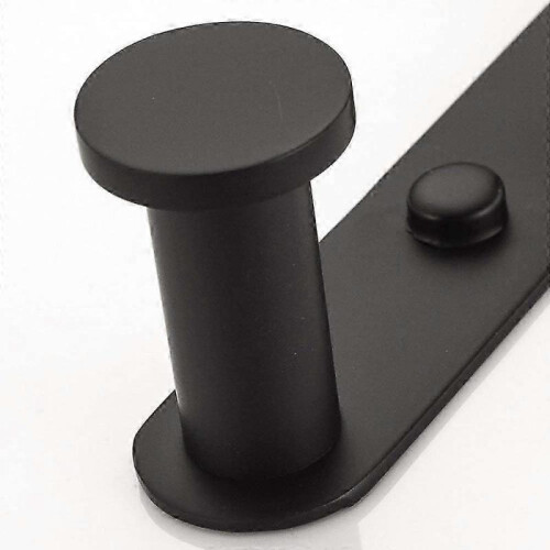 Home Bathroom Towel Hook Coat Rack with Hooks Wall Mounted Bathrobe 1