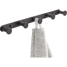 Home Bathroom Towel Hook Coat Rack with Hooks Wall Mounted Bathrobe