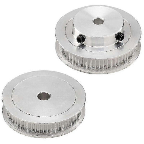 2 Kit Gt2 Synchronous Wheel 20&60 Teeth 5mm Bore,aluminum Timing 2