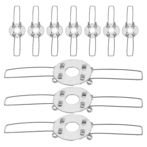 10Pcs Lampshade Spring Clips Light Shade Adapter Pendant Light Shade DIY Spring Clamps 2