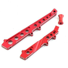And Chassis B for Arrma 1/7 Less Infract 6s Rc Car S S Accessories,red