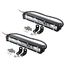 2 X 36w 7inch Led Bar Driving Fog Off Suv Truck 6000k