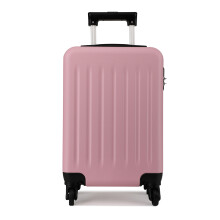 (pink) 20/24/28Inch Hand Cabin Luggage ABS Suitcase Set 4 Wheels Hard Shell Travel Case