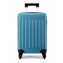 (navy) 20/24/28Inch Hand Cabin Luggage ABS Suitcase Set 4 Wheels Hard Shell Travel Case