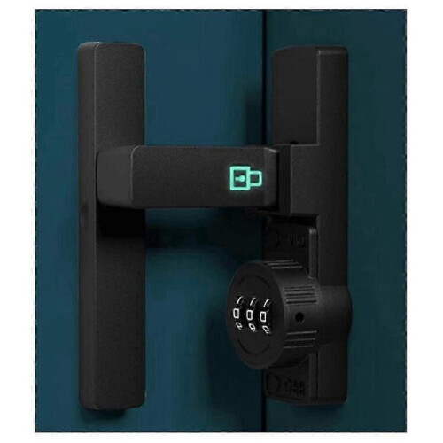 180 Degree Barn Door Lock Latch Fluorescent Secure Your Home Easily Install Keyless Entry Zinc Allo 2