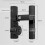 180 Degree Barn Door Lock Latch Fluorescent Secure Your Home Easily Install Keyless Entry Zinc Allo 4