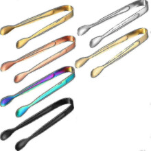 6 Pcs Stainless Steel Sugar Tongs Set, Ice Cube Tongs Pastry Tongs