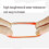5 Pack 9.6mm Orange 1900b Electric Planer Drive Belt 4