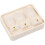 (Beige) Prank Butt Plug Shaped Ices Cubes Trays, Funny Silicone Mold for DIY Cake Chocolate Candy 1