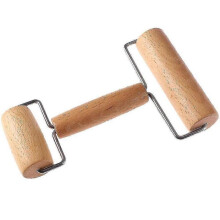 Wood Rolling Pin, Dough Roller Pizza Roller Cookie Cake Baking