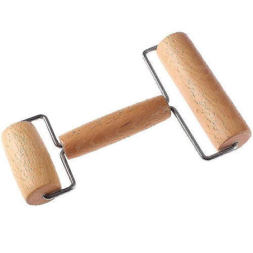 Wood Rolling Pin, Dough Roller Pizza Roller Cookie Cake Baking