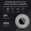 Portable Shower Bluetooth Speaker, IPX6 Waterproof Wireless  Shower Radios TWS Stereo,Gray 3
